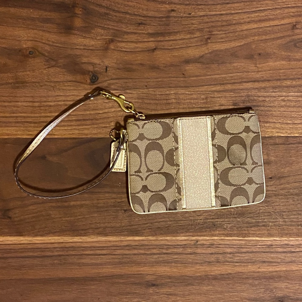 Coach wristlet!!